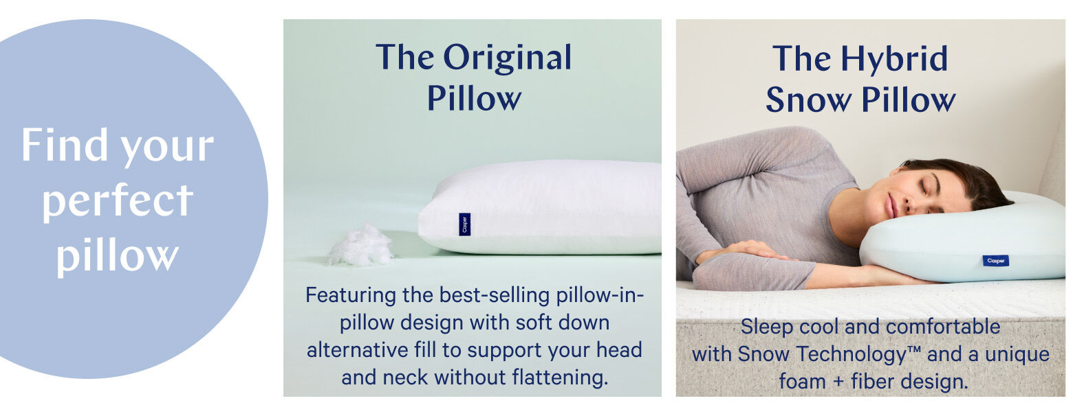Casper pillow outlet promo